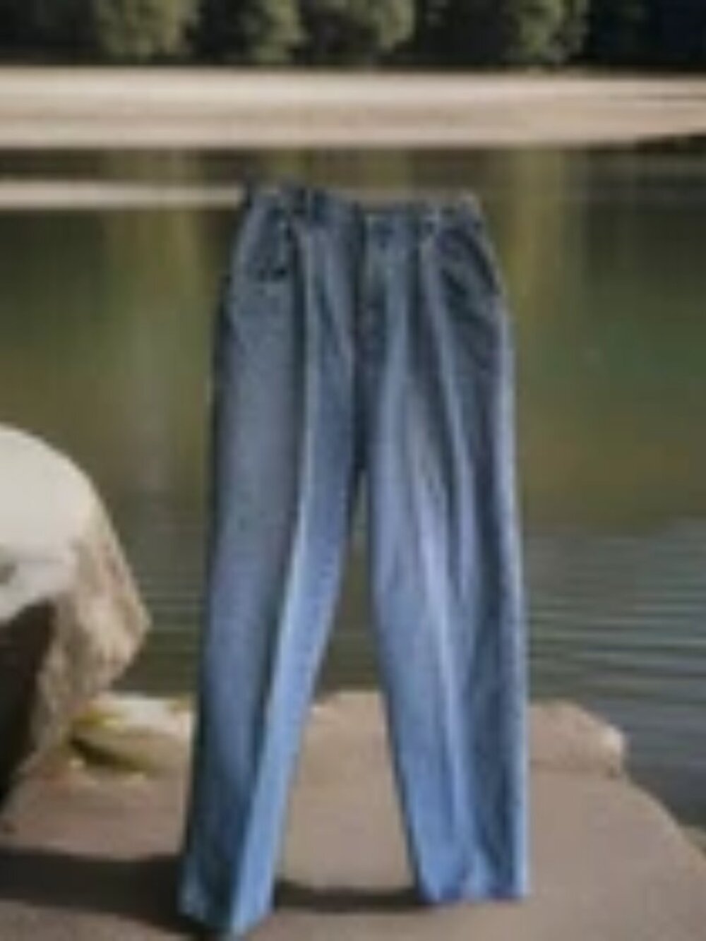 Vintage 90s Liz Claiborne High Rise Pleated Mom Jeans Size 8